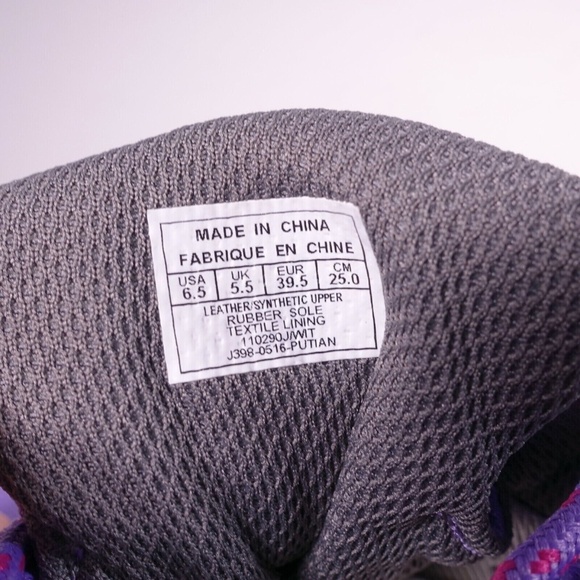 NEW Teva Wit Waterproof Sneakers 110290J Purple/Grey - Picture 7 of 8